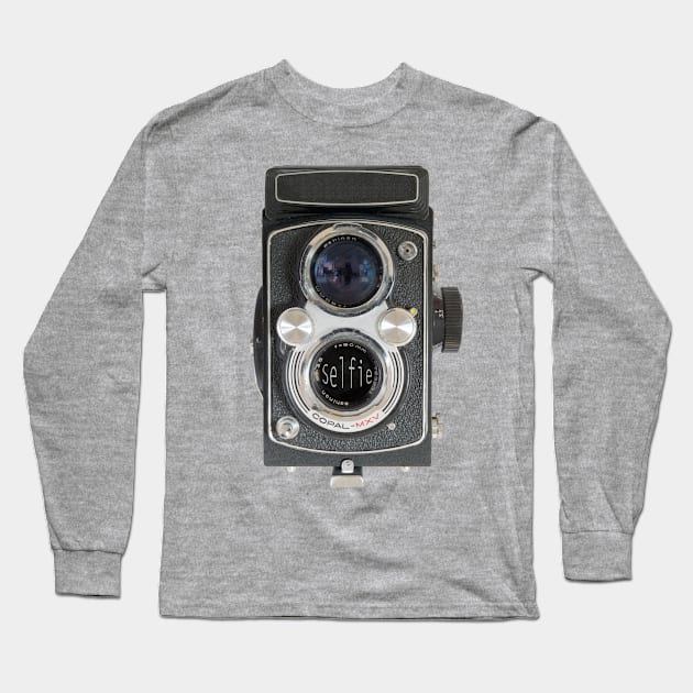 Selfie Camera, for your smart phone Long Sleeve T-Shirt by JonDelorme